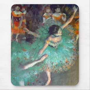 Edgar Degas - The Green Dancers - Ballet Dance Mouse Mat