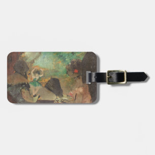 Edgar Degas The Loge, c.1883 Luggage Tag