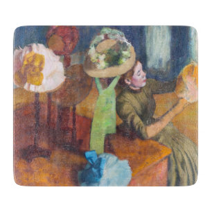 Edgar Degas - The Millinery Shop Cutting Board