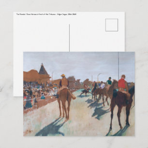 Edgar Degas - The Parade Postcard