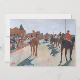 Edgar Degas - The Parade Thank You Card
