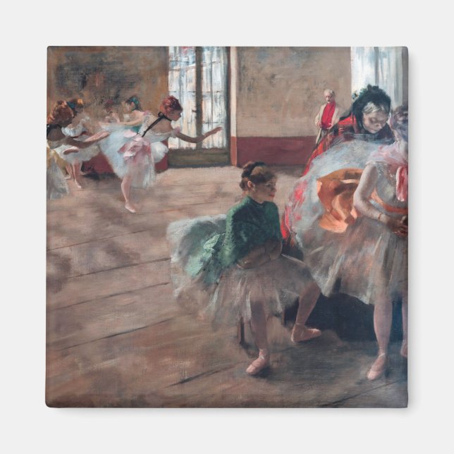 Edgar Degas - The Rehearsal Magnet (Front)