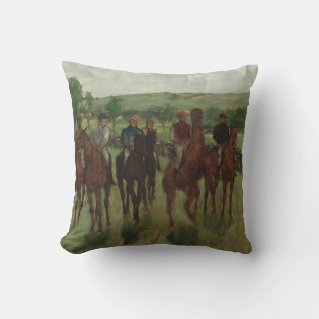 Edgar Degas | The Riders Cushion (Front)