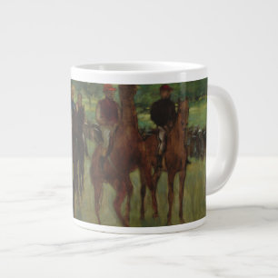 Edgar Degas   The Riders Large Coffee Mug