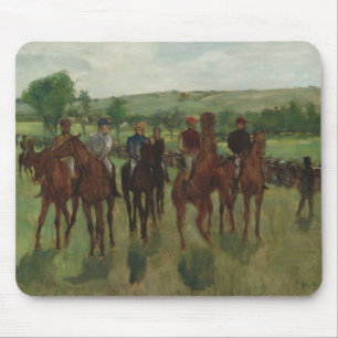 Edgar Degas The Riders Mouse Mat