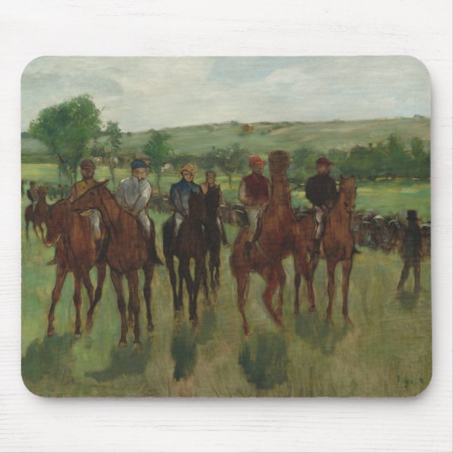 Edgar Degas | The Riders Mouse Mat (Front)