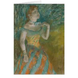 Edgar Degas The Singer in Green