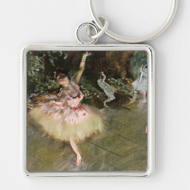 Edgar Degas - The Star 1878 Key Ring (Front)