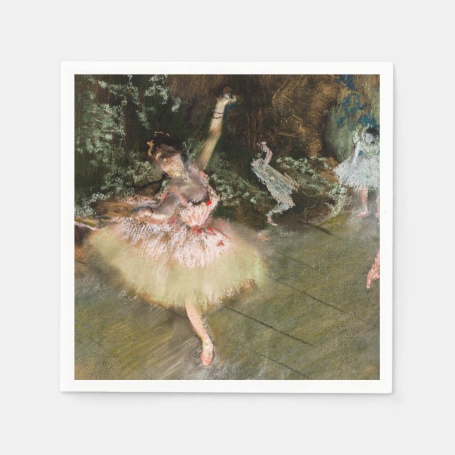 Edgar Degas - The Star 1878 Napkin (Front)