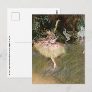 Edgar Degas - The Star 1878 Postcard