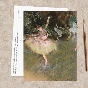 Edgar Degas - The Star 1878 Postcard