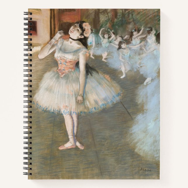 Edgar Degas -The Star (ca. 1879–1881)  Notebook (Front)