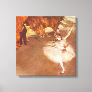 Edgar Degas The Star Canvas Print