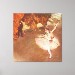 Edgar Degas The Star Canvas Print