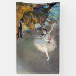 Edgar Degas - The Star / Dancer on the Stage Banner