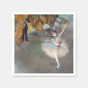 Edgar Degas - The Star / Dancer on the Stage Napkin