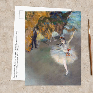 Edgar Degas - The Star / Dancer on the Stage Postcard