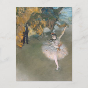 Edgar Degas   The Star or Dancer on the Stage Postcard