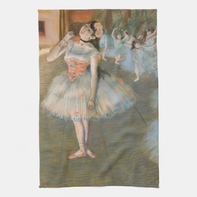 Edgar Degas - The Star Tea Towel (Vertical)
