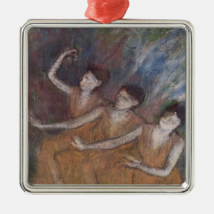 Edgar Degas Trois Danseuses Metal Tree Decoration