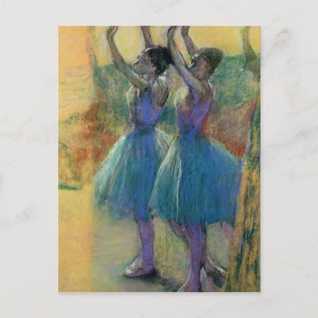 Edgar Degas | Two Blue Dancers Postcard (Front)