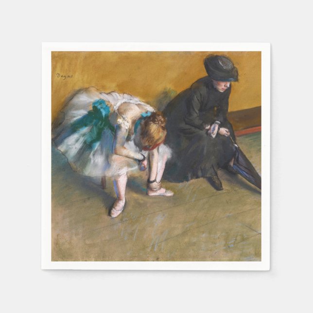 Edgar Degas - Waiting Napkin (Front)