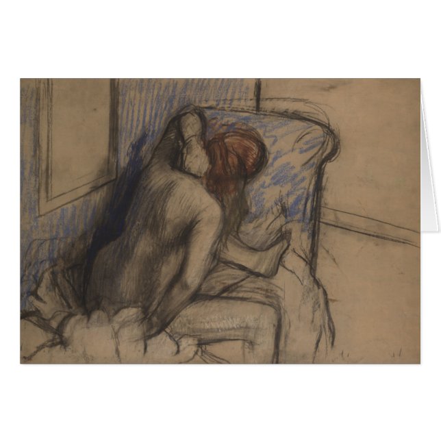 Edgar Degas | Woman Drying Her Hair (Front Horizontal)