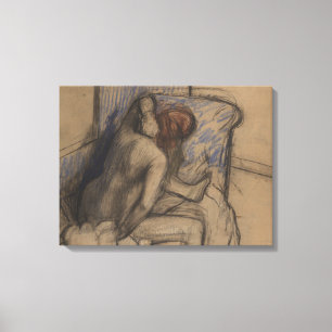 Edgar Degas   Woman Drying Her Hair Canvas Print