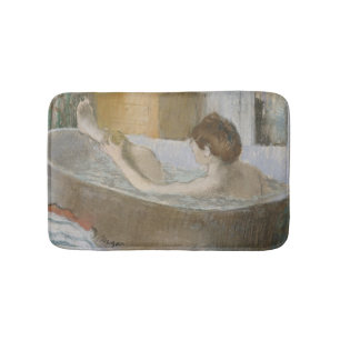 Edgar Degas Woman in her Bath, Sponging her Leg Bath Mat