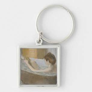 Edgar Degas Woman in her Bath, Sponging her Leg Key Ring