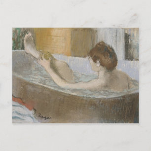 Edgar Degas   Woman in her Bath, Sponging her Leg Postcard