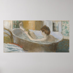 Edgar Degas   Woman in her Bath, Sponging her Leg Poster
