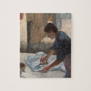 Edgar Degas   Woman Ironing, c.1876-87 Jigsaw Puzzle