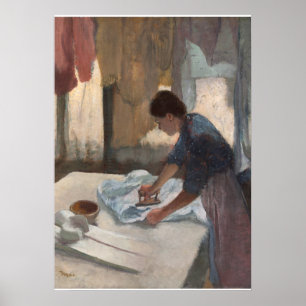 Edgar Degas   Woman Ironing, c.1876-87 Poster