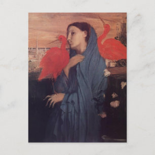 Edgar Degas: Woman on a Terrace Postcard