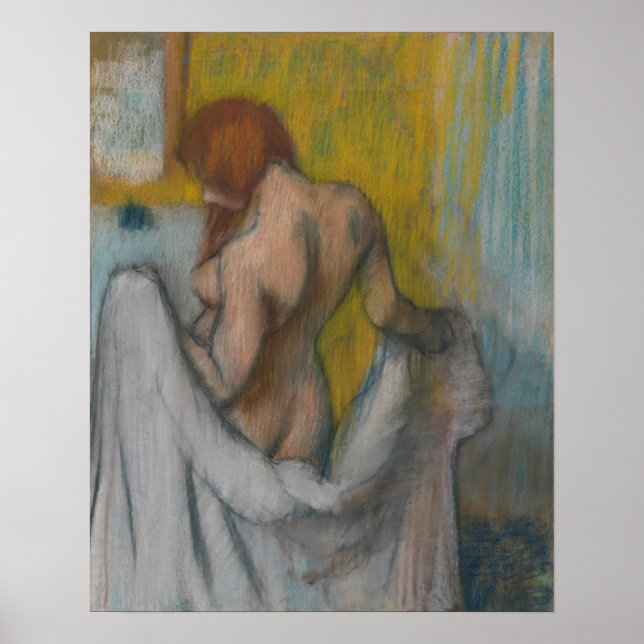 Edgar Degas | Woman with a Towel Poster (Front)