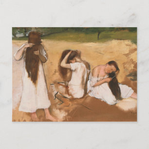 Edgar Degas - Women Combing Their Hair Postcard
