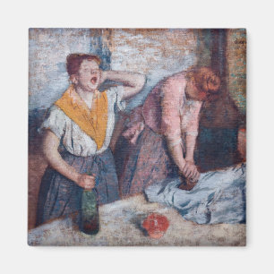 Edgar Degas - Women Ironing Magnet