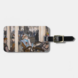 Edgar Degas - Women on a Cafe Terrace in Evening Luggage Tag