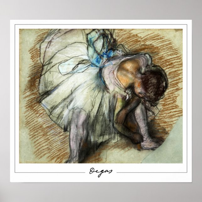 Edgar Degas Zedign Art Poster #20-2 (Front)