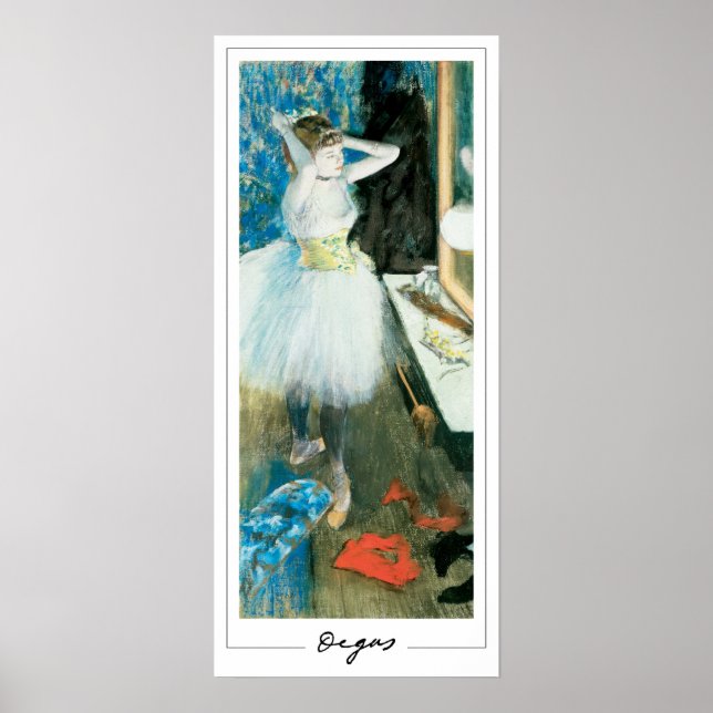 Edgar Degas Zedign Art Poster #27-2 (Front)