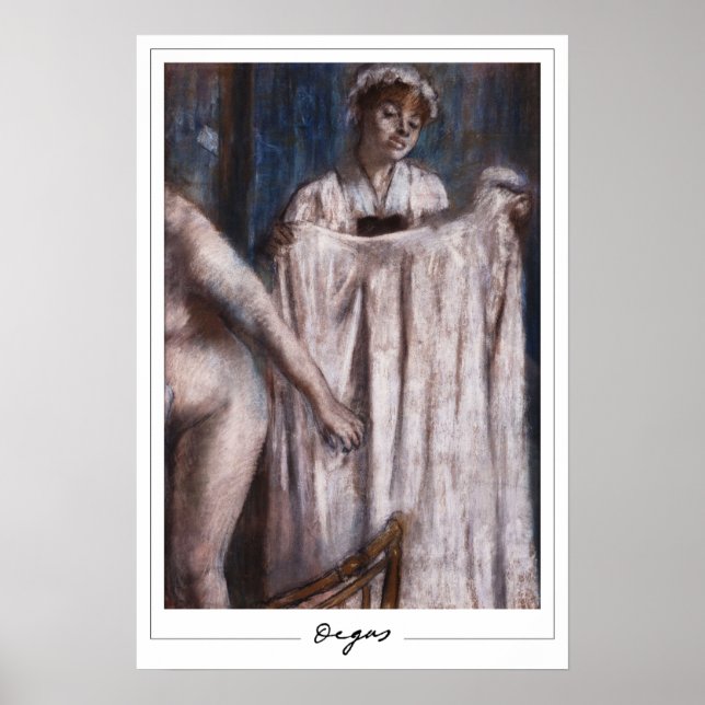 Edgar Degas Zedign Art Poster #3-2 (Front)