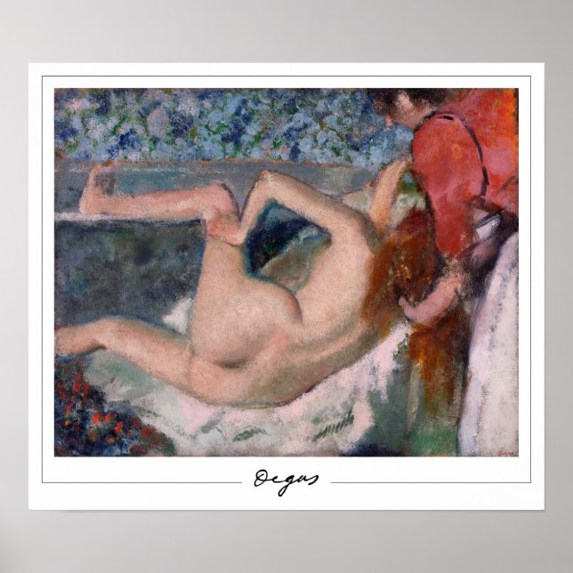 Edgar Degas Zedign Art Poster #5 (Front)