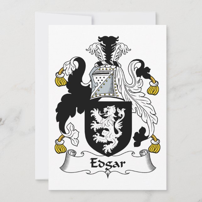 Edgar Family Crest (Front)