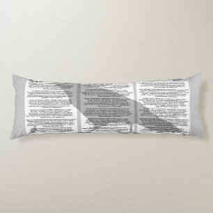 Edgar Poe The Raven Body Cushion