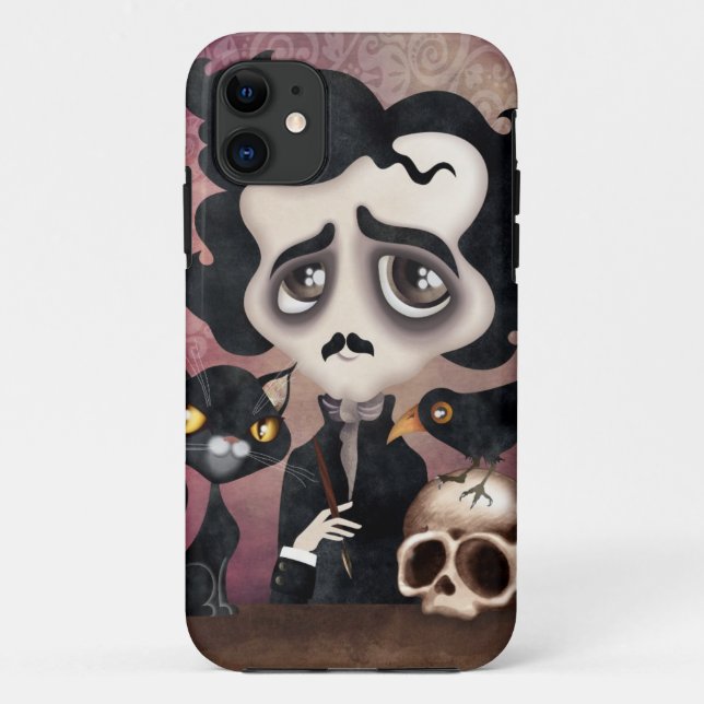 Edgar Poet Case-Mate iPhone Case (Back)