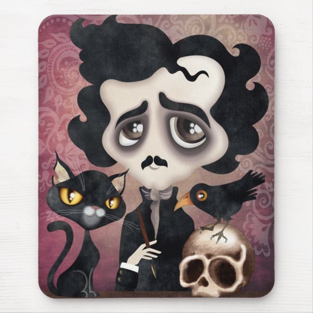 Edgar Poet Mousepad (Front)