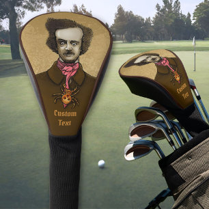 Edgar with Gold Bug Golf Head Cover