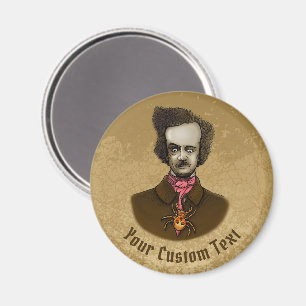 Edgar with Gold Bug Magnet