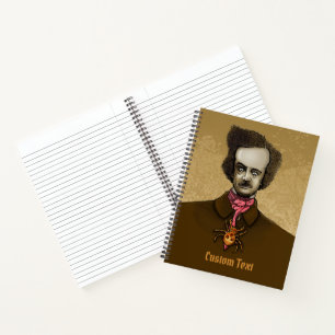 Edgar with Gold Bug Notebook